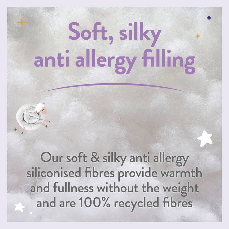 Slumberdown anti allergy 4 tog kids duvet (British brand)