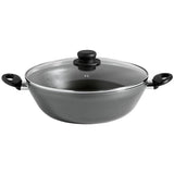 Argos Home double-handed Teflon aluminium wok 32cm - British product