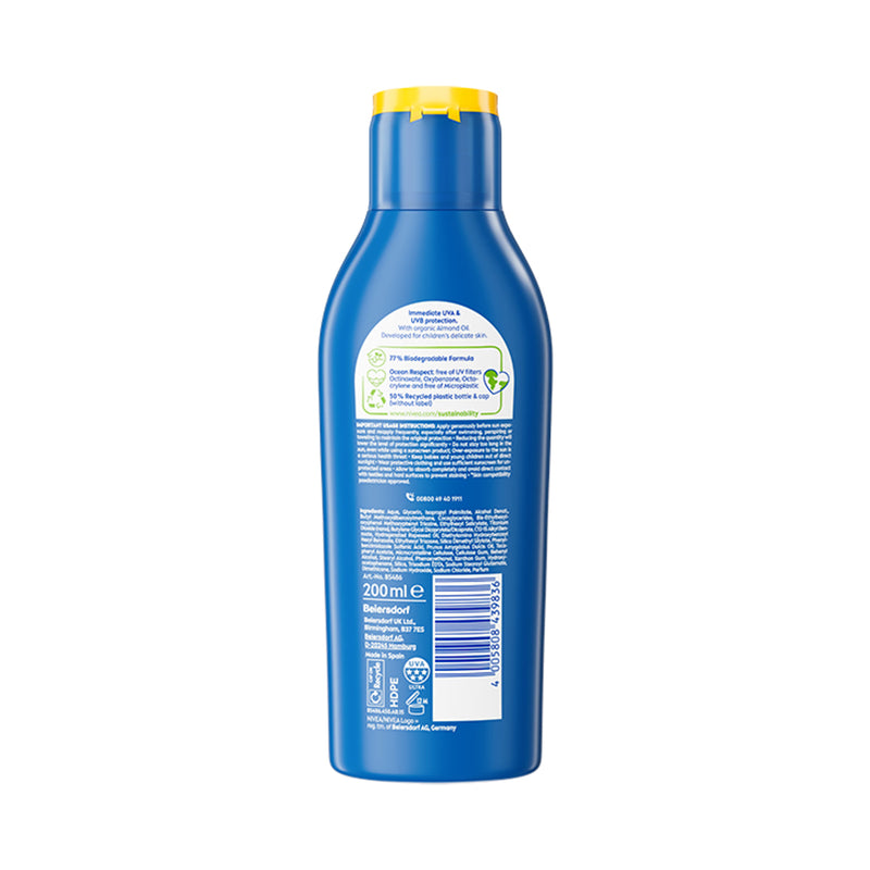 Kids' Protect and Care SPF 50+ Sun Cream Lotion 200ml
