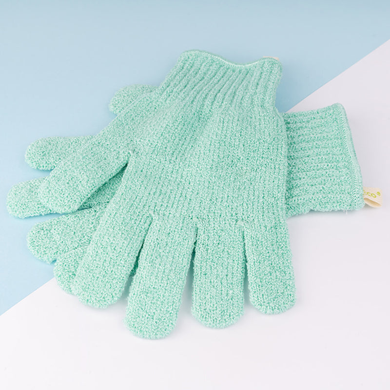 2-in-1 Dual-Sided Exfoliating and Lathering Body Glove
