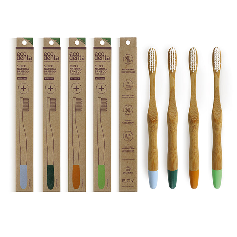 Ecodenta Bamboo Toothbrush - Medium