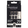 Superdrug Finishing Touches black nail polish (British brand)