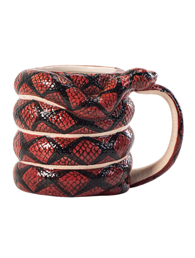 George Home Red Snake-Shaped Mug GOODS ASDA   