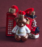 Harrods Christmas tree decorations set of 6 miniature, UK version