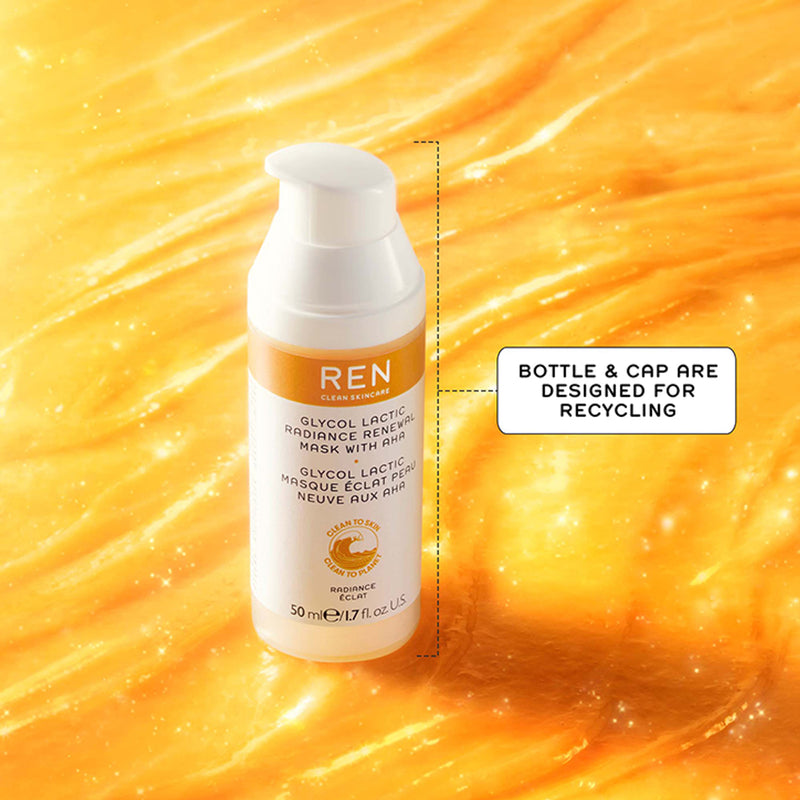 Exfoliating Glycolic and Lactic Acid Radiance Mask