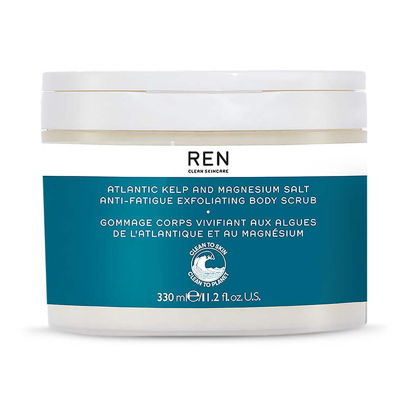 Exfoliating Body Scrub with Magnesium Sea Salt and Microalgae Oil