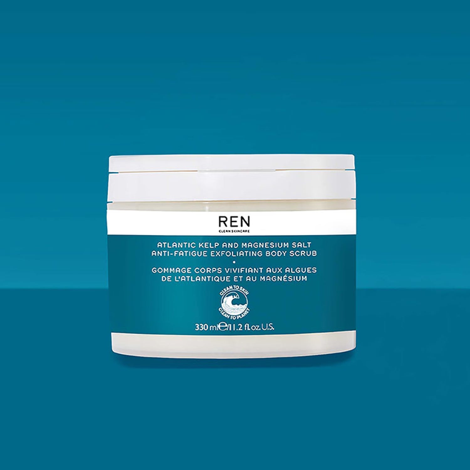 Exfoliating Body Scrub with Magnesium Sea Salt and Microalgae Oil
