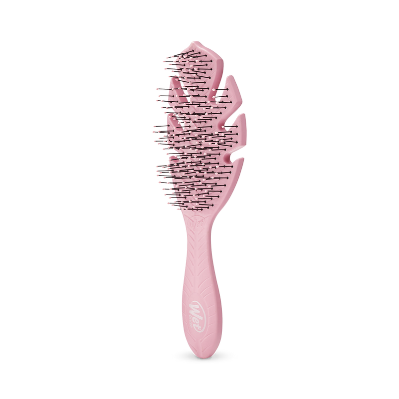 Sustainable Plant-Based Hair Detangling Brush Pink