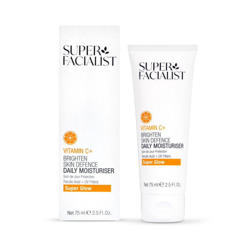 Vitamin C Brightening Daily Face Moisturiser with Hyaluronic Acid 75ml