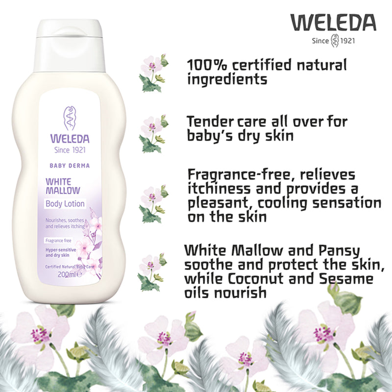 Soothing Baby Body Lotion with Marshmallow Root Extract 200ml