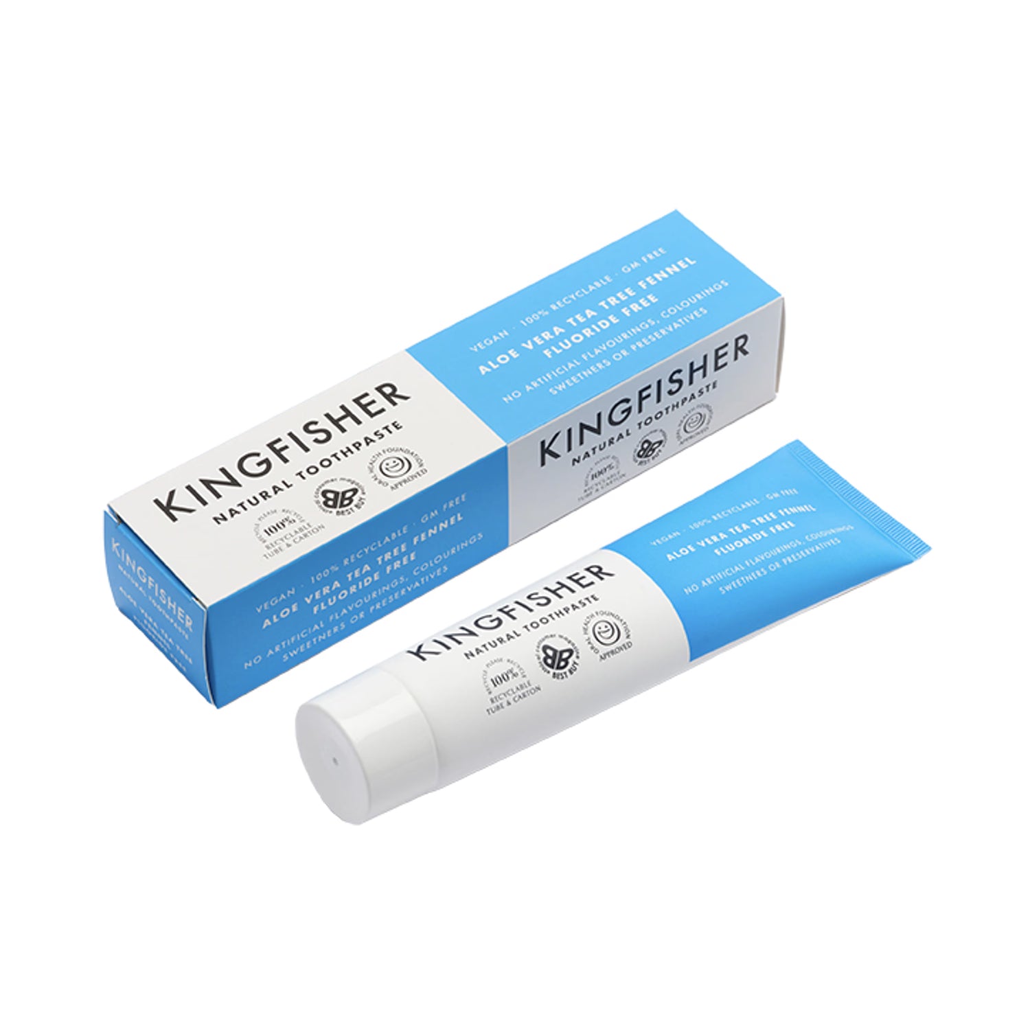 Kingfisher Aloe Vera Tea Tree Fennel Toothpaste 100ml