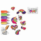 Small World Toys unicorn gel sticker kit, UK version
