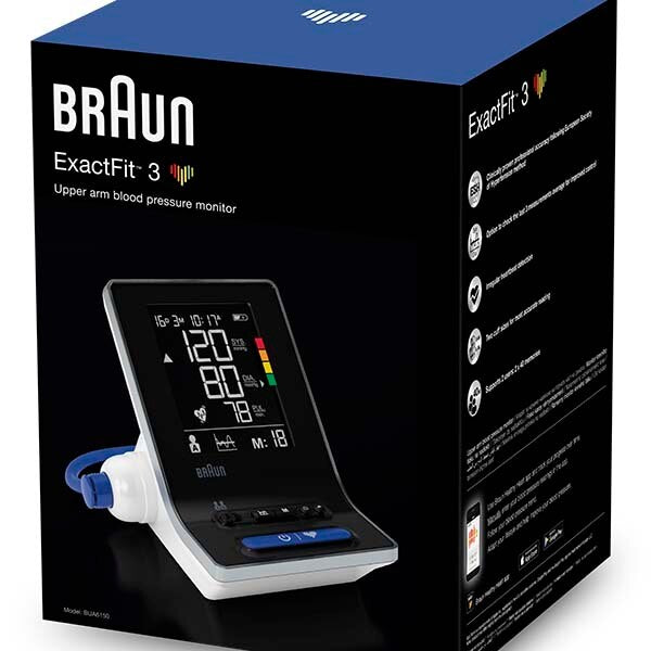 Braun Exactfit3 Upper Arm Blood Pressure Monitor GOODS Superdrug   