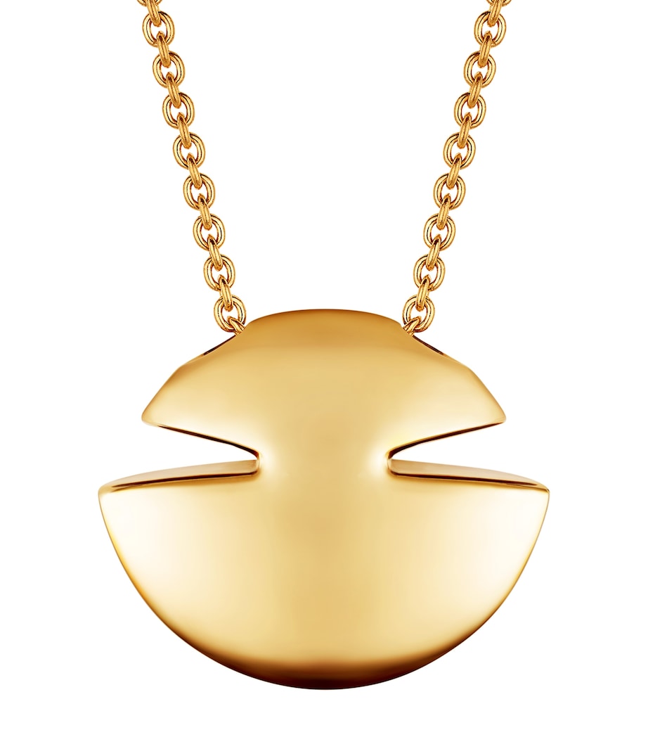Bvlgari Cabochon gold necklace, imported from the UK