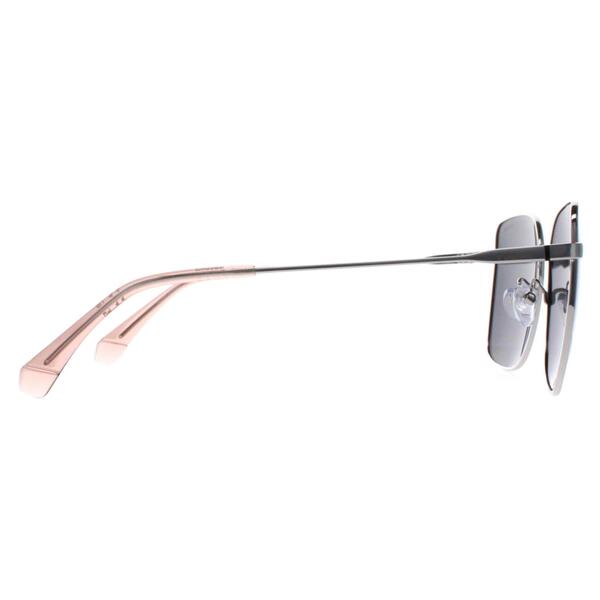 Polaroid women's silver polarized sunglasses, imported from the UK