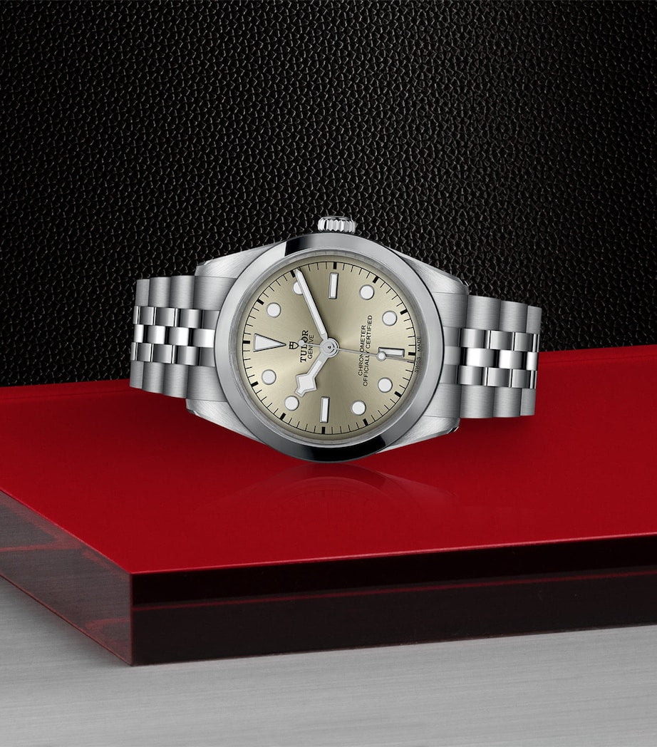 TUDOR Black Bay One stainless steel watch 36mm - British product