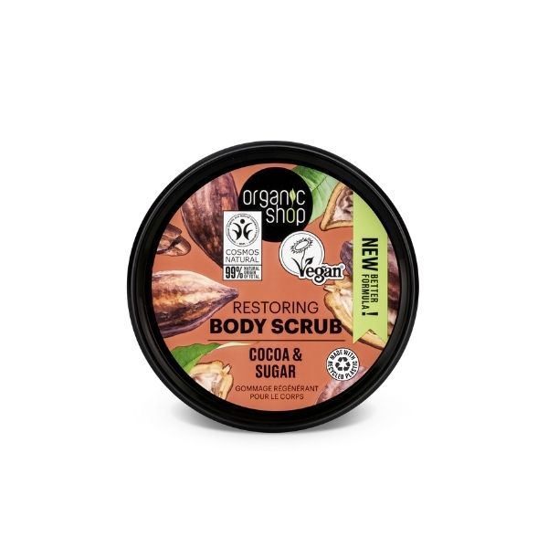 Organic Shop Restoring Body Scrub Cocoa & Sugar 250ml