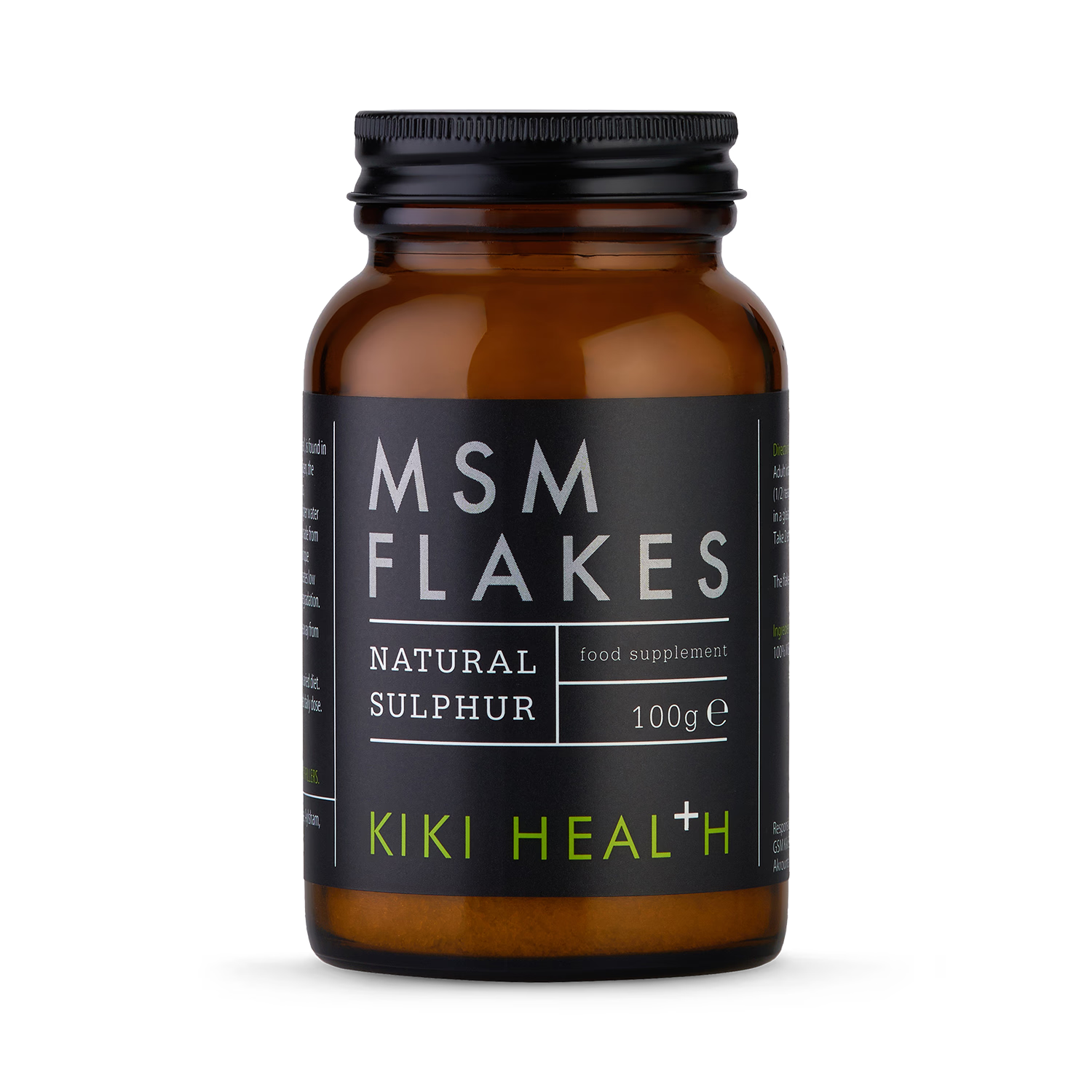 KIKI Health pure MSM flakes 100g supplement - British product