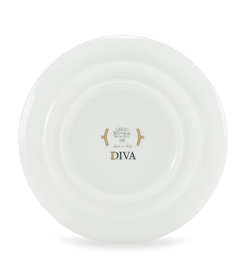 GINORI 1735 porcelain dessert plate Verde 20cm, UK version