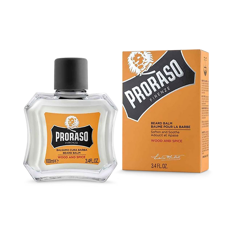 Proraso beard balm Wood & Spice 100ml, UK version