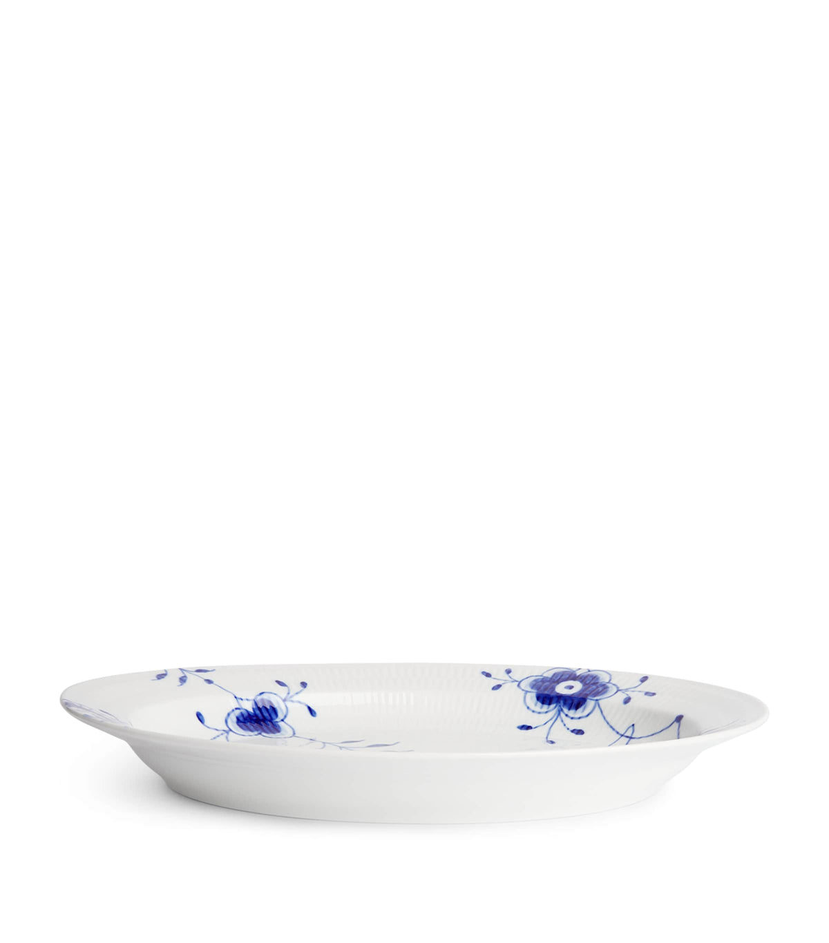 Royal Copenhagen Blue Fluted Mega oval serving dish 36.5cm, imported from the UK