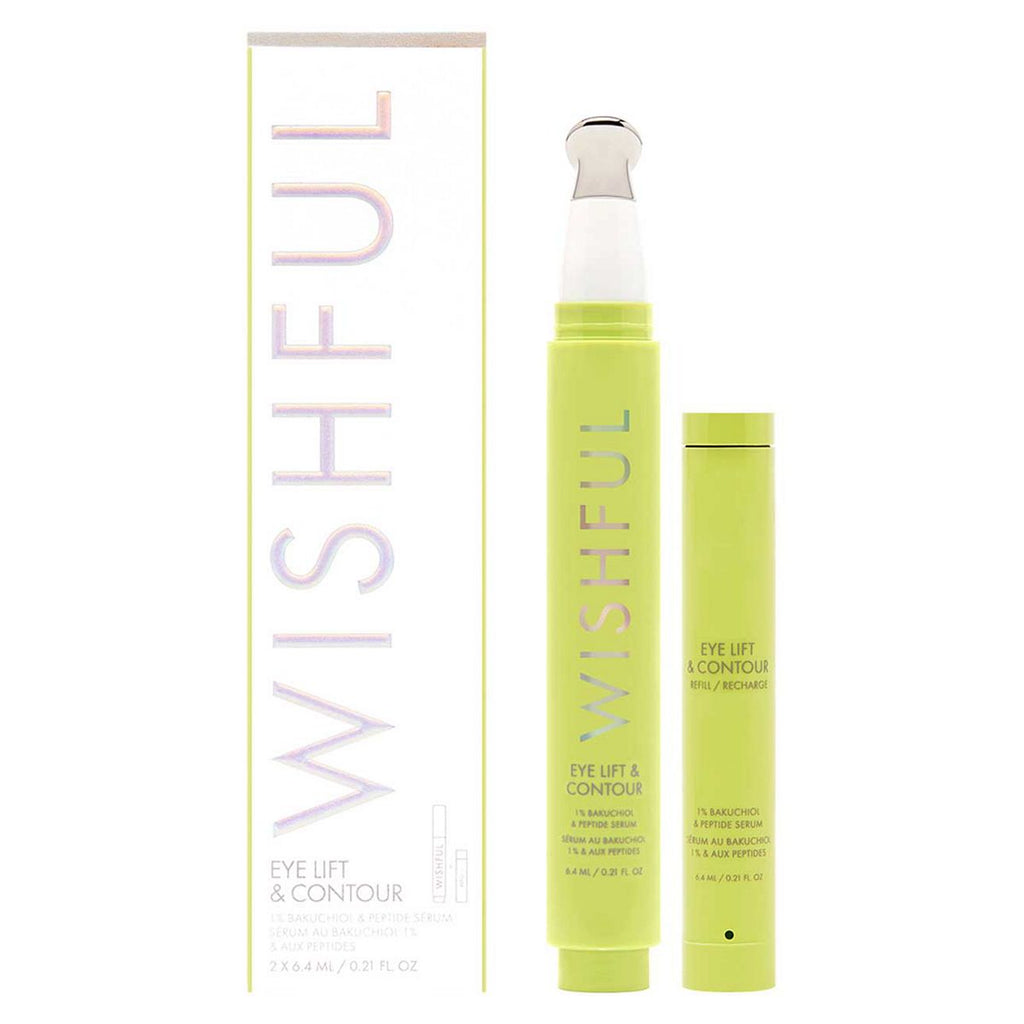 WISHFUL Eye Lift & Contour 1% Bakuchiol & Peptide Serum