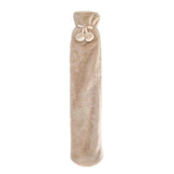 Aroma Home extra long hot water bottle with mink faux fur cover 72cm (British brand)