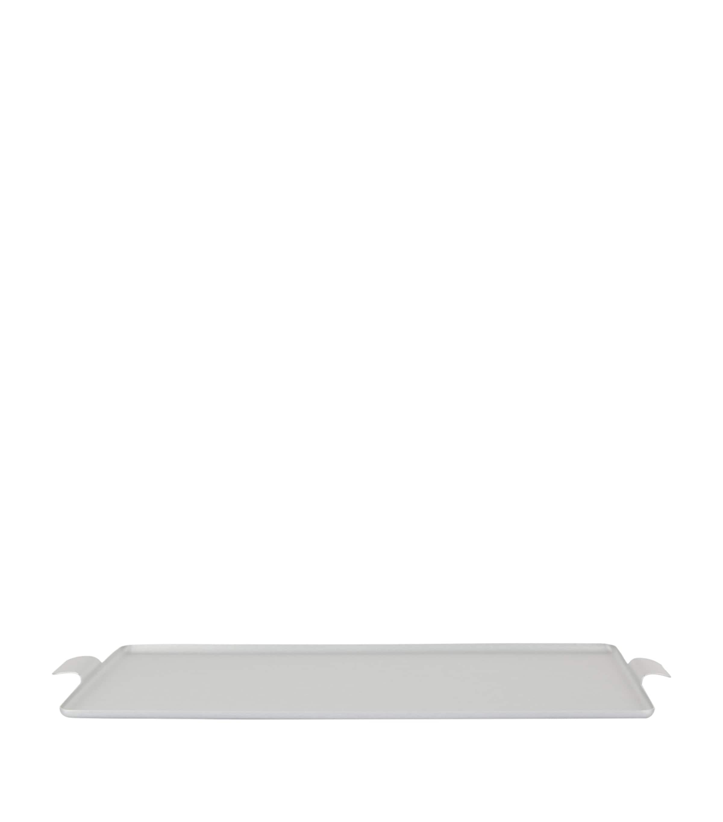 Kaymet aluminium serving tray with comfortable handles, UK version