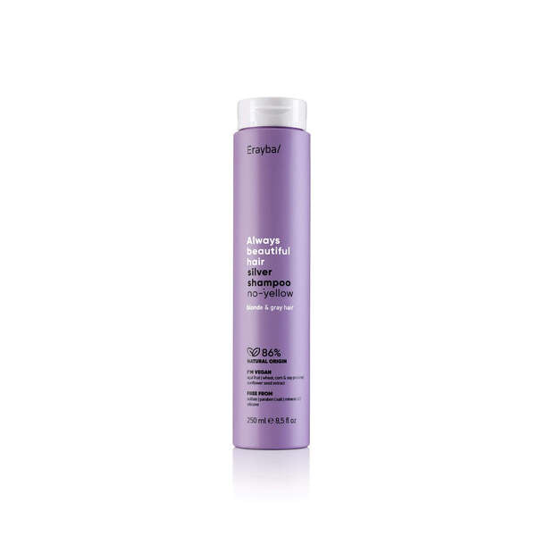 Erayba Silver No Yellow Shampoo 250ml - British product