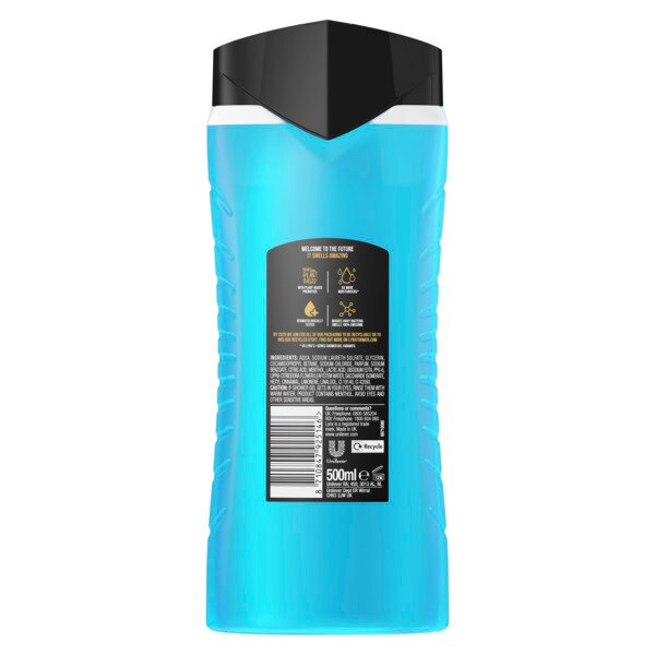 Lynx Bodywash Shower Gel Ice Chill 500ml GOODS Superdrug   