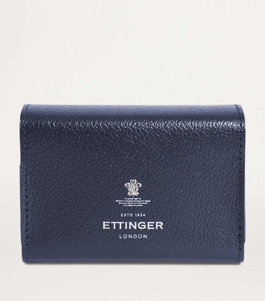 Ettinger leather double playing cards case - British product