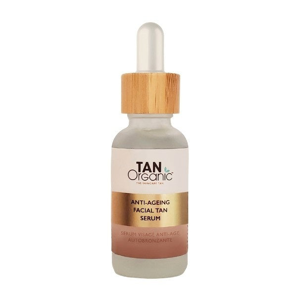 TanOrganic anti-ageing facial tan serum 30ml, UK version