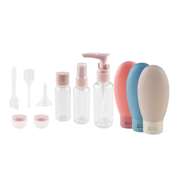 Livingandhome travel bottle set, UK version