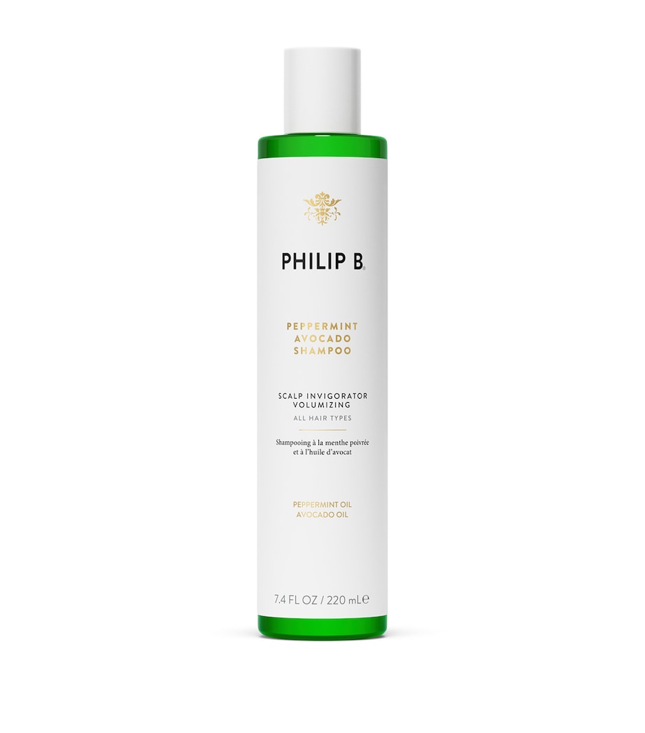 Philip B peppermint avocado shampoo 220ml, imported from the UK