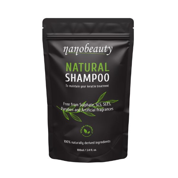 Nanobeauty Natural Shampoo 100ml - British product