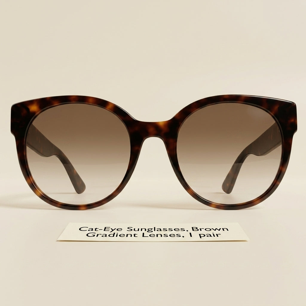 Gucci Damen Sonnenbrille GG0035SN Braunverlauf, importiert aus dem Vereinigten Königreich