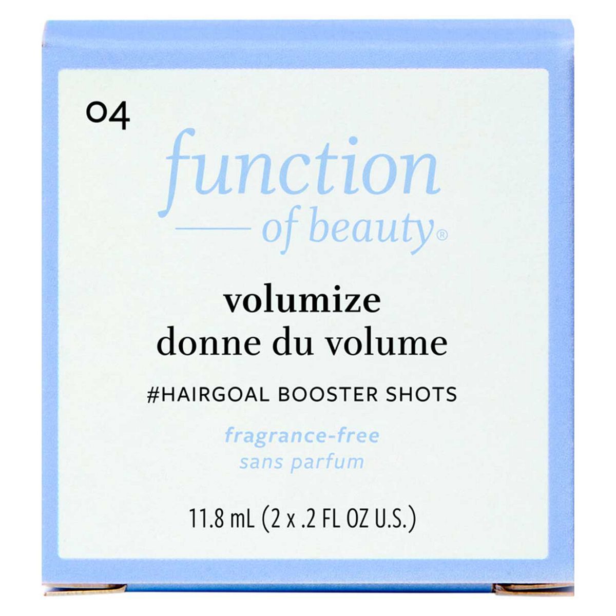 Function of Beauty Volumize Hair Goal Add In Booster Treatment 11.8ml GOODS Boots   