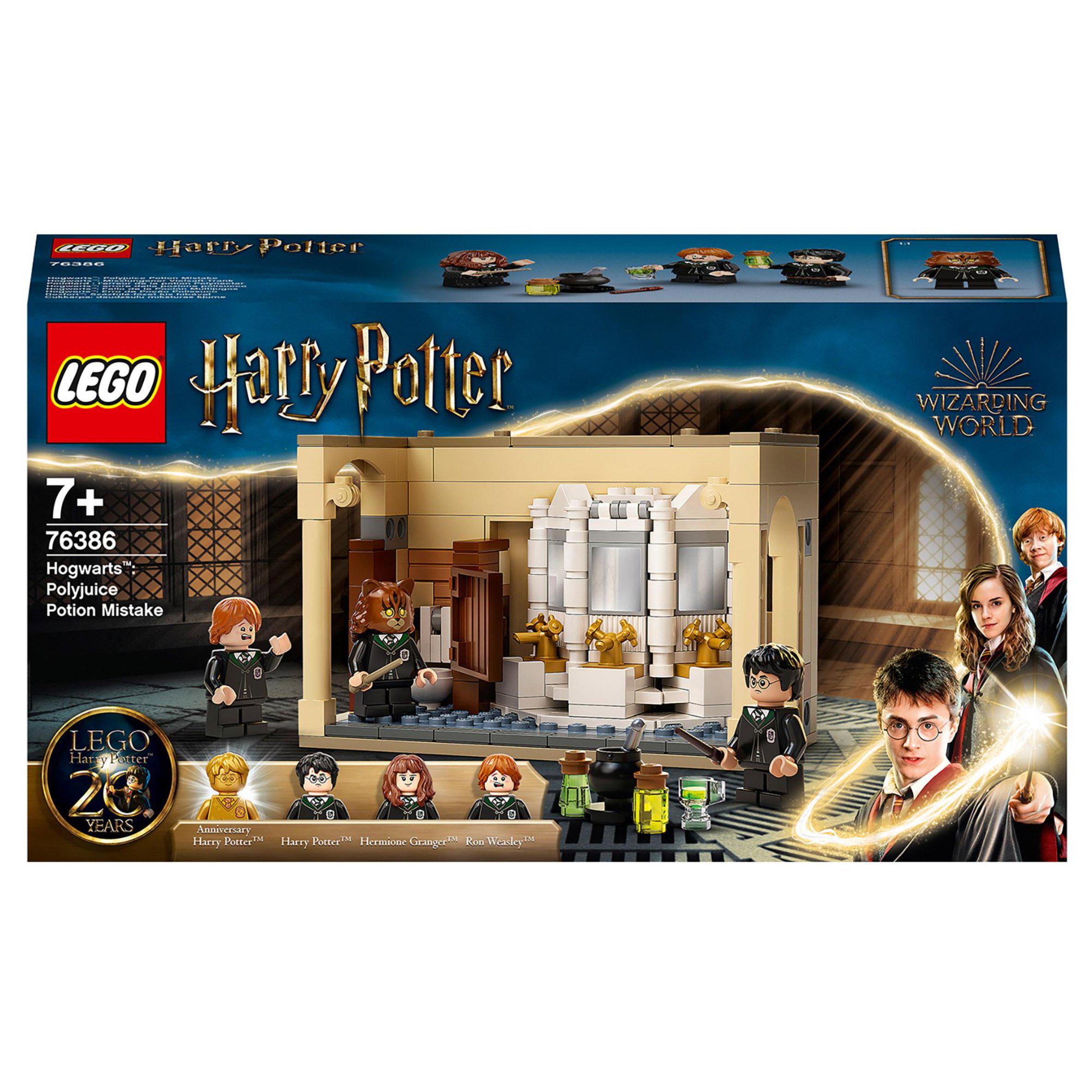 LEGO Harry Potter Hogwarts Potion Mistake Castle Set 76386 GOODS Sainsburys   