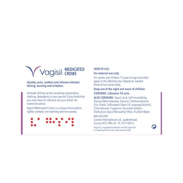 Vagisil Medicated Cream GOODS Superdrug   