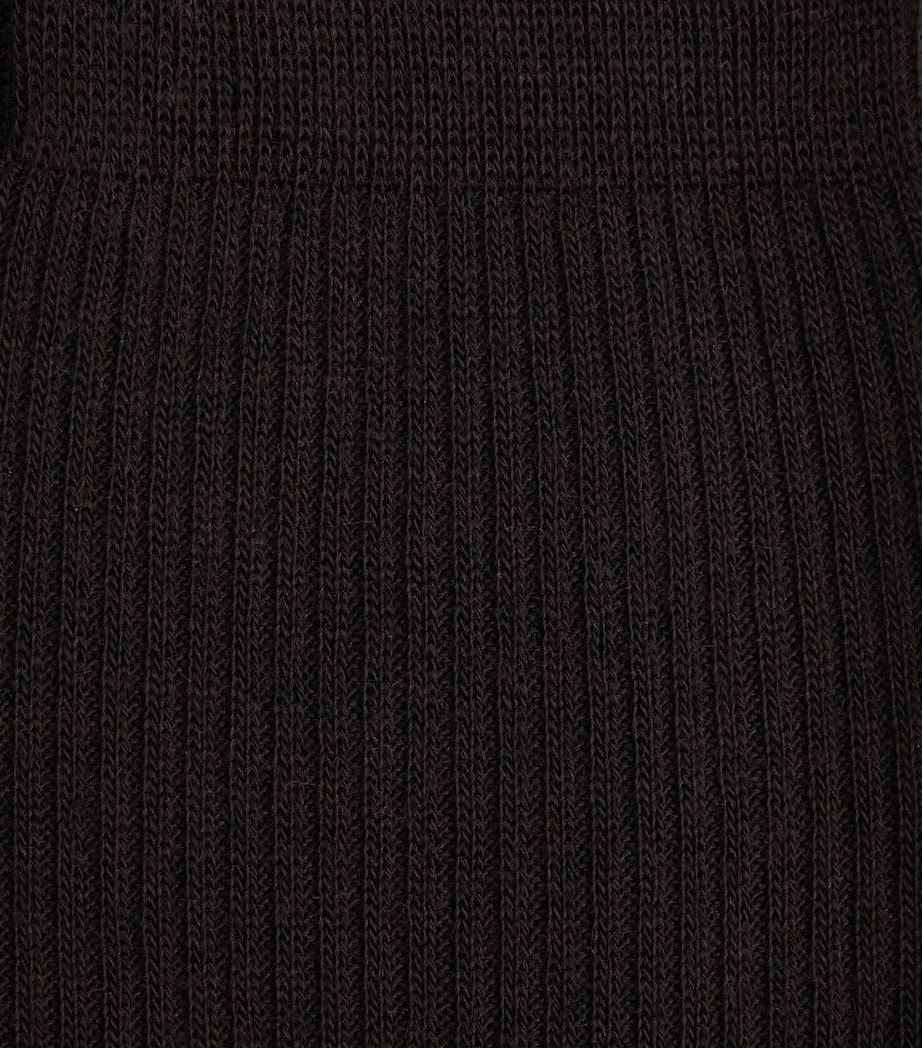 Pantherella merino wool-blend short socks, imported from the UK