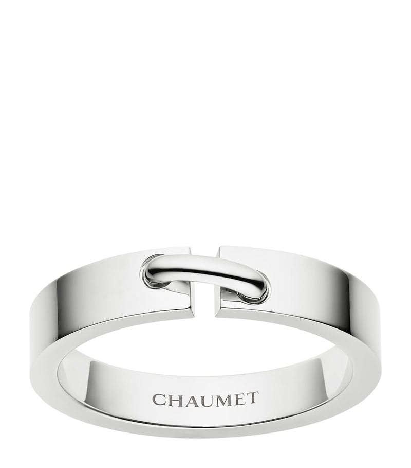 Chaumet white gold Liens Évidence wedding ring - British product