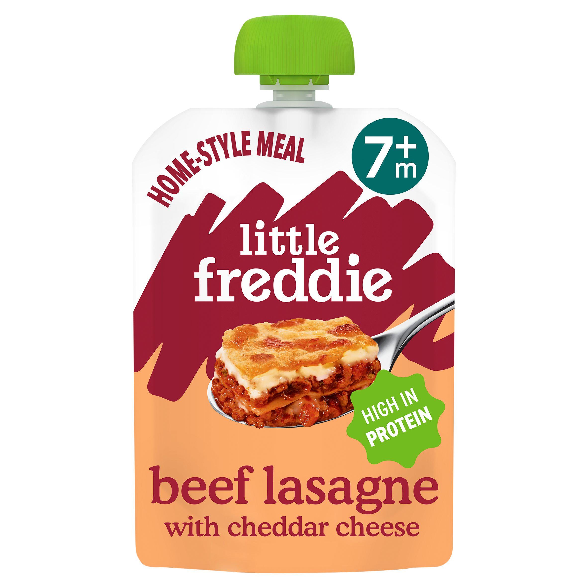 Little Freddie Beef Lasagne with Cheddar Cheese Organic 130g GOODS Sainsburys   