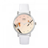 Toff London beige ladies robins bird watch, UK version
