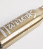 Harrods metal logo water bottle 450ml, UK version