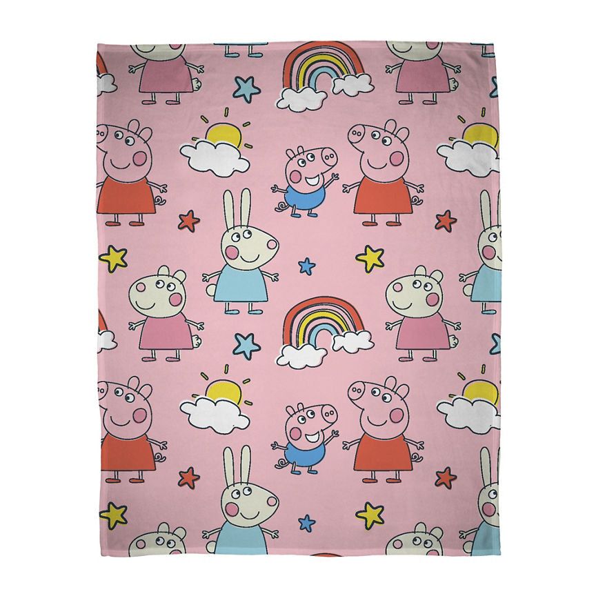 George Home Peppa Pig Fleece Blanket