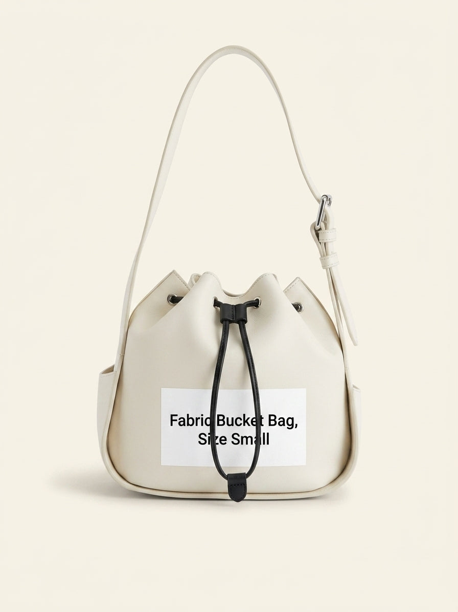 Vivienne Westwood Stacey cotton bucket bag with stripe pattern (British brand)