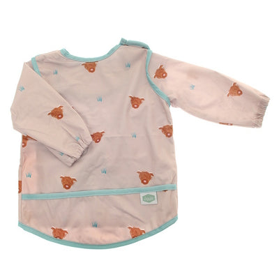 Superdrug Ziggle Baby Coverall Feeding Bib Highland Cow 6-24 Months- Buy online at McGrocer