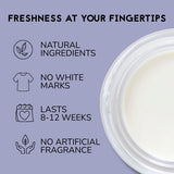 The Natural Deo Co. deodorant cream Lavender 55g (British brand)