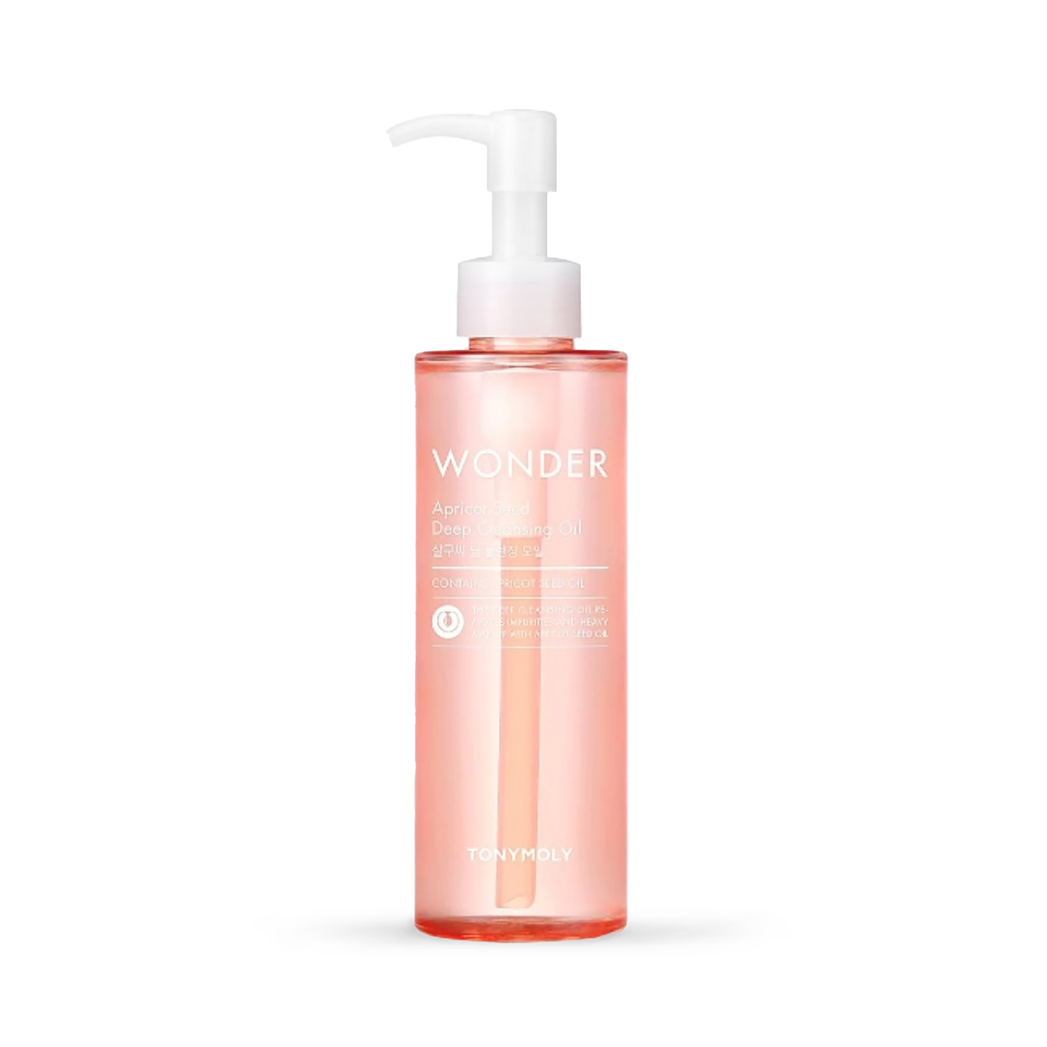 Tonymoly Apricot Deep Cleansing Oil 190ml, imported from the UK