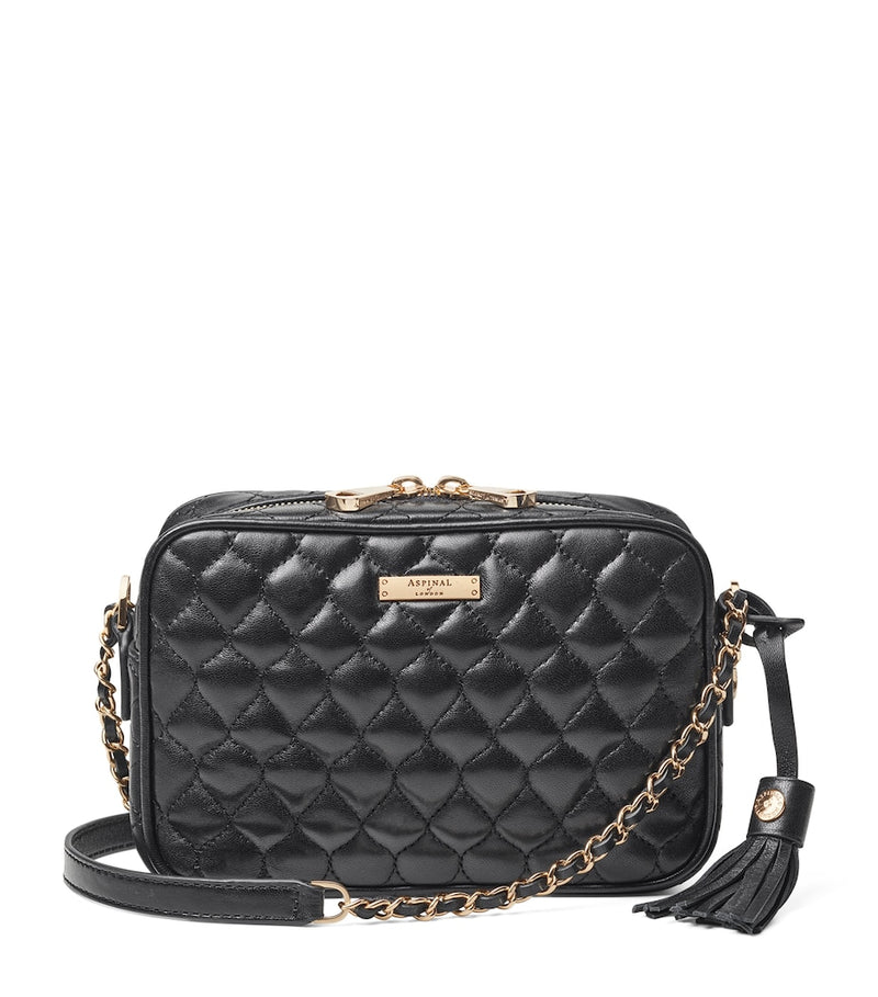 Aspinal of London Alice leather cross-body bag - British product